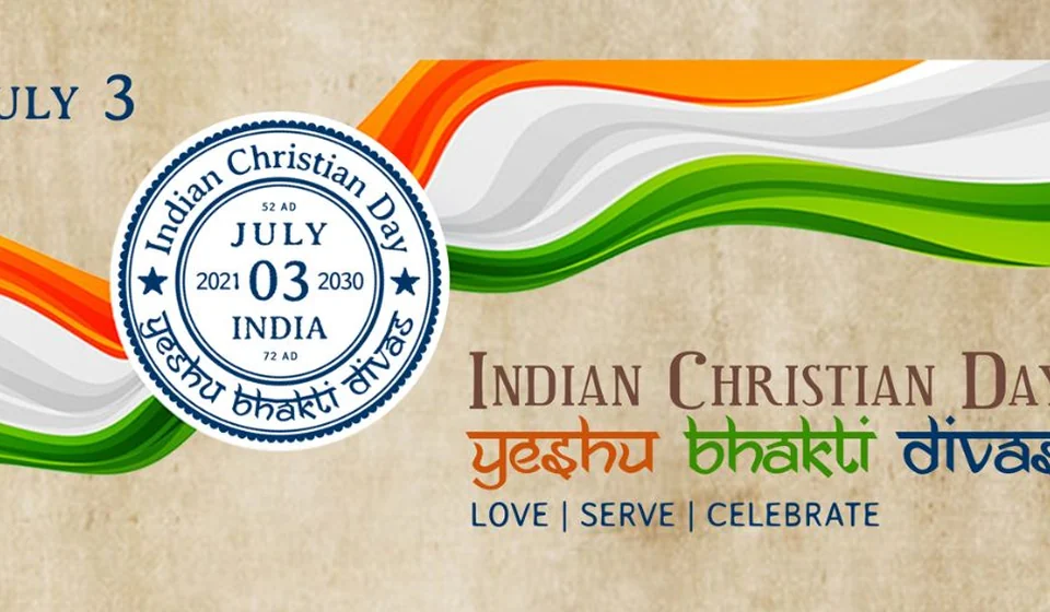 Indian Christian Day banner artwork supporting the events page
